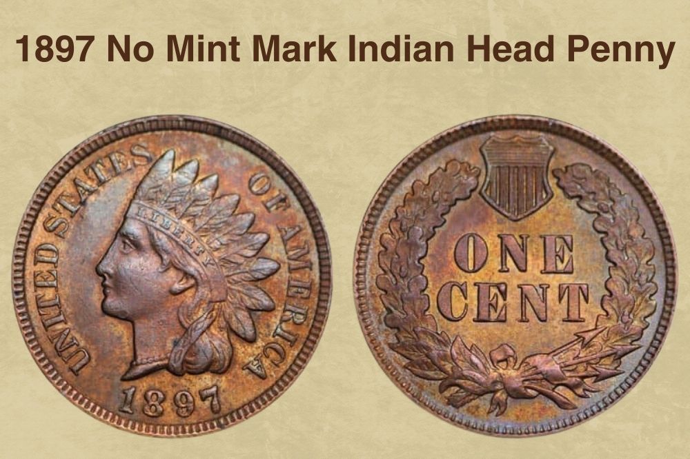 1897 Indian Head Penny Coin Value Guide Errors List and No Mint Mark